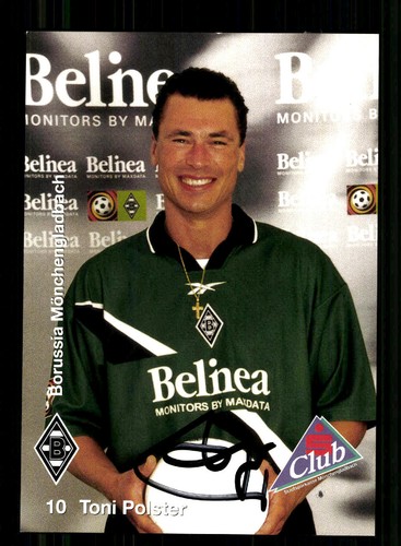 Toni polster autogrammkarte - toni,
