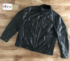Belstaff GANGSTER 1969 jacket man, hand-waxed leather, black, size XXL