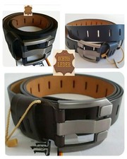Herren Damen Gürtel echt