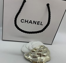 Chanel camelia weiß gold - camelia, weiß/gold