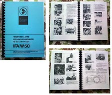 W 50 REPARATURHANDBUCH IFA W50