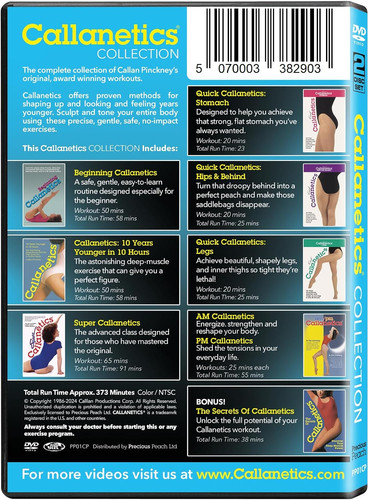Callanetics workout dvd - workout,