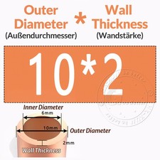 Kupferrohr Stangen Durchmesser