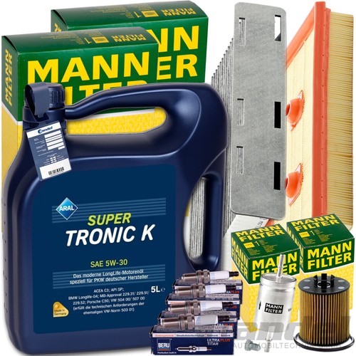 Mann inspektionskit 1x5l aral - mann,
