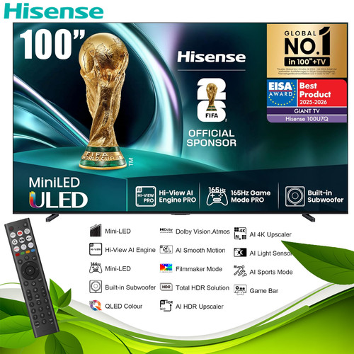 Hisense 100 zoll mini - hisense,