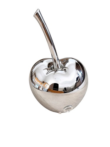 Großer deko apfel silber - großer, 20