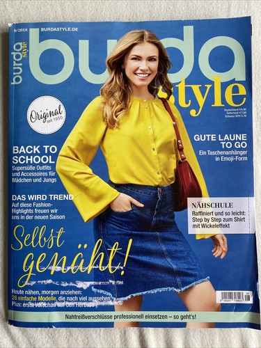 Burda style 2018 - burda, 8/2018