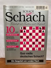Schach die Zeitschrift und Anspruch Heft 10 1997