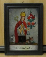 Hinterglasbild Hans Göger Passau Königsberg Heiliger Leonhart