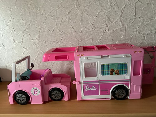 Mattel barbie 1 wohnmobil - barbie, 3-in-1