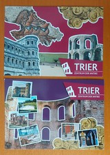 2 Postkarten Trier Zentrum der