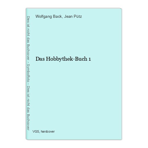 Das hobbythek buch back - das, hobbythek-buch