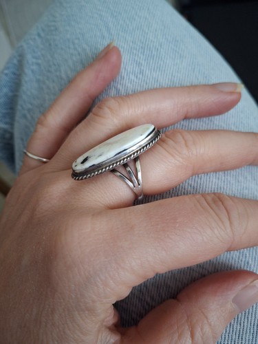 Vintage sterling navajo ring - sterling,