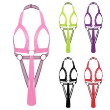 Damen Wetlook Body Neckholder