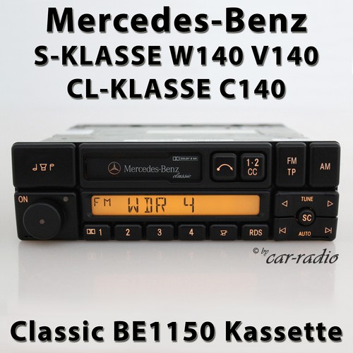Original mercedes w140 radio - w140,