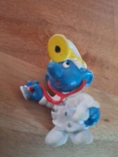 Schlumpf Figur Alt Vintage 1978 70er Peyo Doktorschlumpf Arzt Stethoskop Spritze