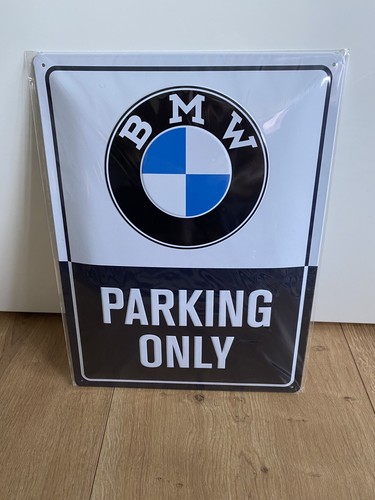 Blechschild bmw parking 30x40 - blechschild,