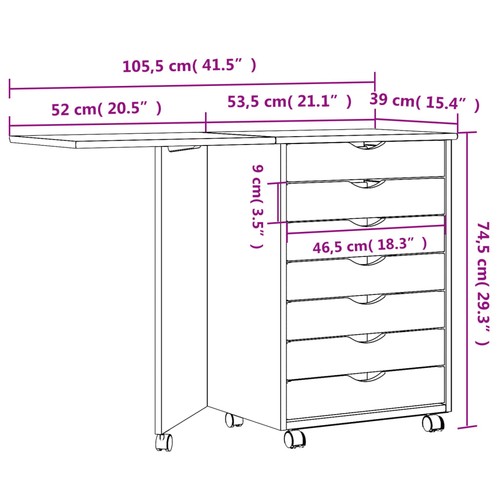 Massivholz rollschrank - massivholz,