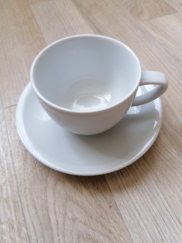 Kaffeetasse mit unterteller - kaffeetasse,