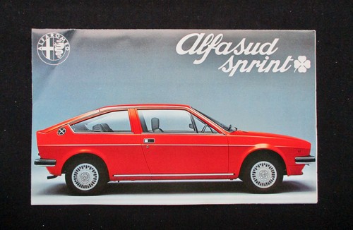 Alfa romeo alfasud sprint - romeo,