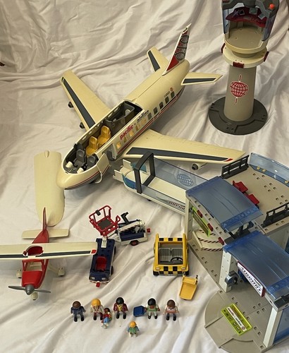 Playmobil flughafen konvolut - playmobil,
