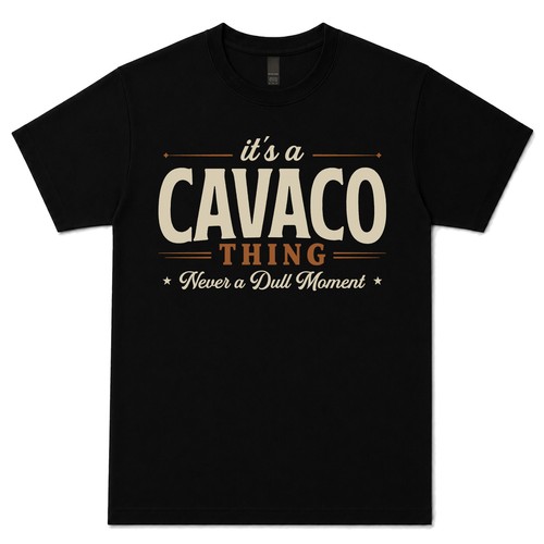 Cavaco thing never - it's,