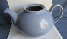 Friesland Teekann 1,2 L ohne Deckel Taubenblau ceracron Keramik Kanne Melitta