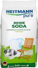 HEITMANN pure Reine Soda  Natürliches Reinigungspulver für Haushalt, Wäsche & Ga