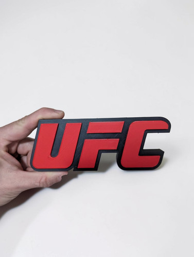 Ufc logo plakette - ufc,