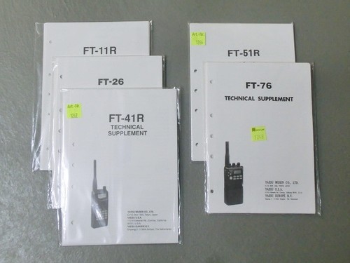 Yaesu servicemanual - 5x, /
