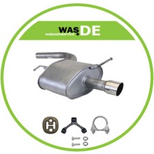 Endschalldämpfer Auspuff Audi