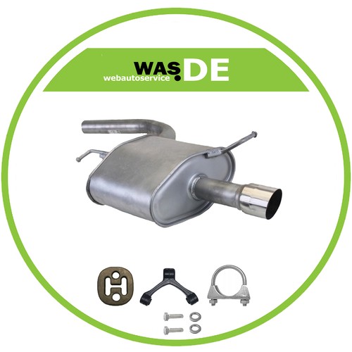 Endschalldämpfer auspuff audi - endschalldämpfer,