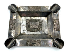 Vintage Silber Ascher