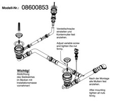 Ablaufgarnitur systemceram - systemceram, f