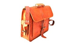 Vintage-Aktentasche aus Leder Schultertasche Herren Ranzen Laptop Schule Tasche