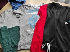 Paket Gr. 164/176 Junge, Adidas Hose, 2 T-Shirt/Shirts, Pullover 