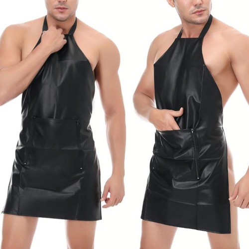Herren neckholder leder - pu,
