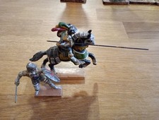 Lineol Ritter Figuren ( Ritter Mit Lanze, Soldat Mit Schwert Und Schild)