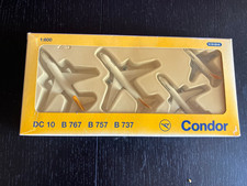 Condor Flugzeugset DC10/B767/B757/B737 von Schabak 1:600
