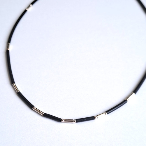 Kautschuk kette collier - kautschuk,