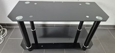 Fernsehtisch aus Glas 104,5 cm breit