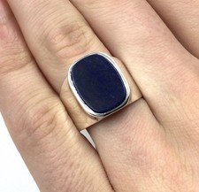 925 silber ring - ring, lapislazuli