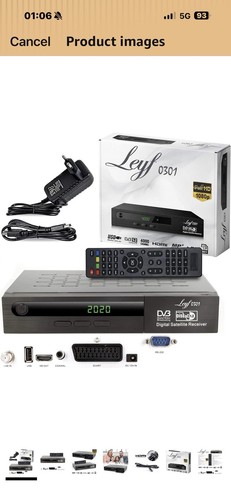 Leyf 0301 dvb - leyf, dvb-s2