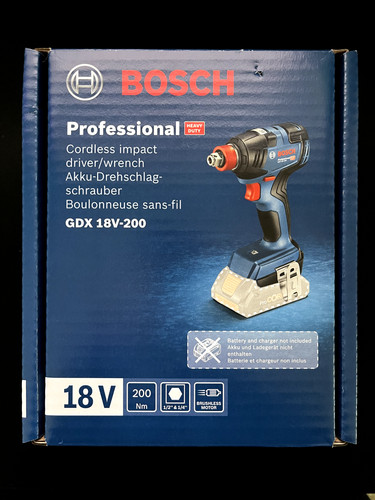 Bosch professional gdx 18v 200 - bosch,
