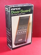 Vintage Retro Pifco Türschutz Elektronische Einbruchmeldeanlage - Modell 1381 - Originalverpackt