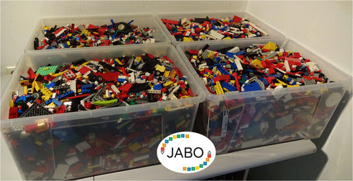 Lego gemischte kiloware - 1,