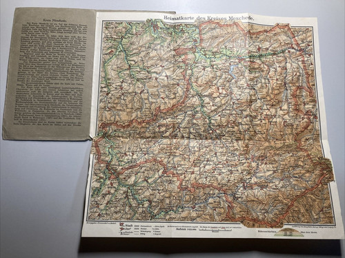 1927 heimatkarte des - 1927, kreises