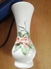 Vase Keramik Rosen Vintage