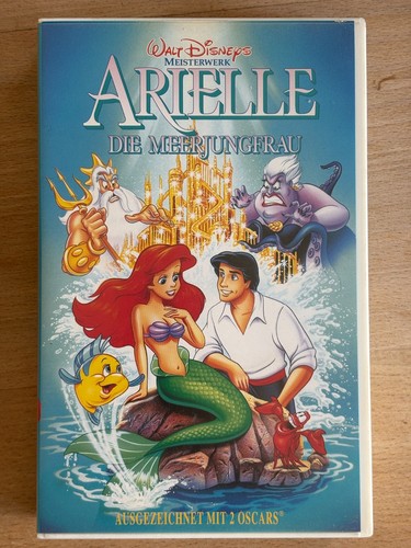 Vhs arielle die - arielle, meerjungfrau