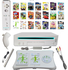 Nintendo Wii MegaSet Konsole + 7 Spielen + Balance Board + original Controller